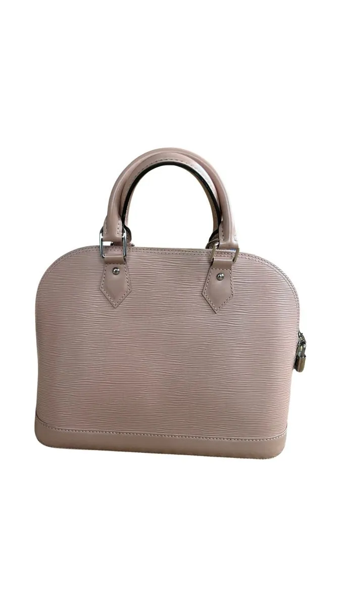 Louis Vuitton Alma Epi Leather bag in Soft pink