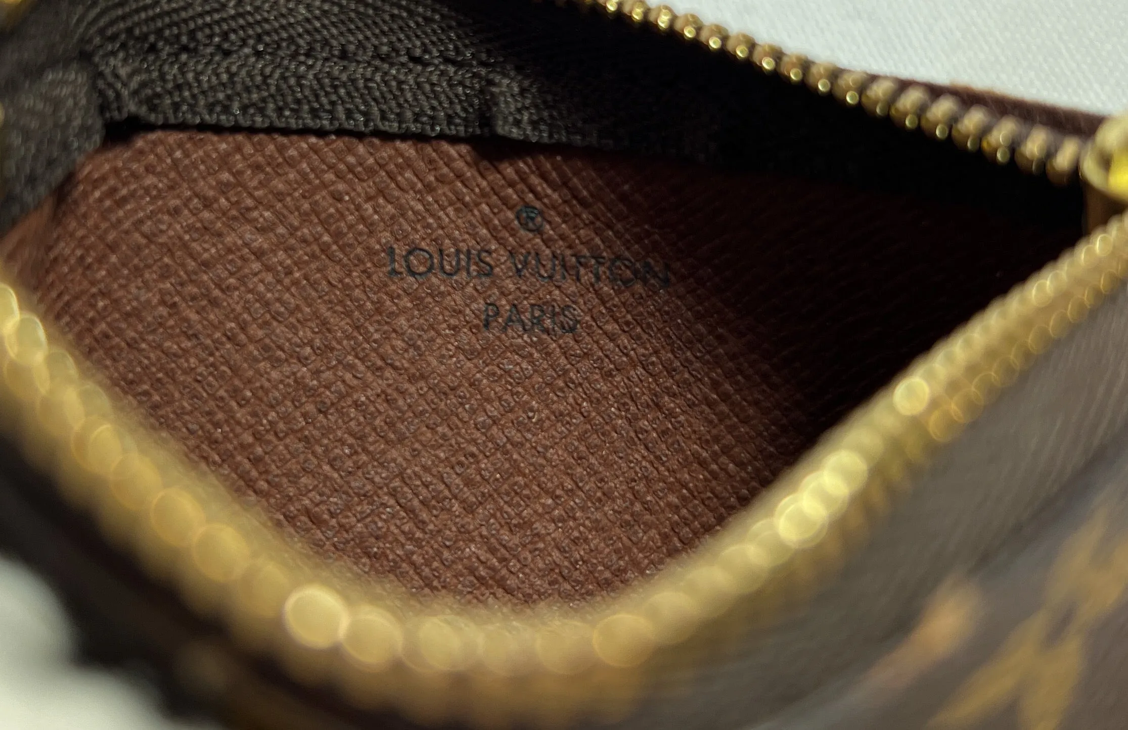 Louis Vuitton monogram key pouch