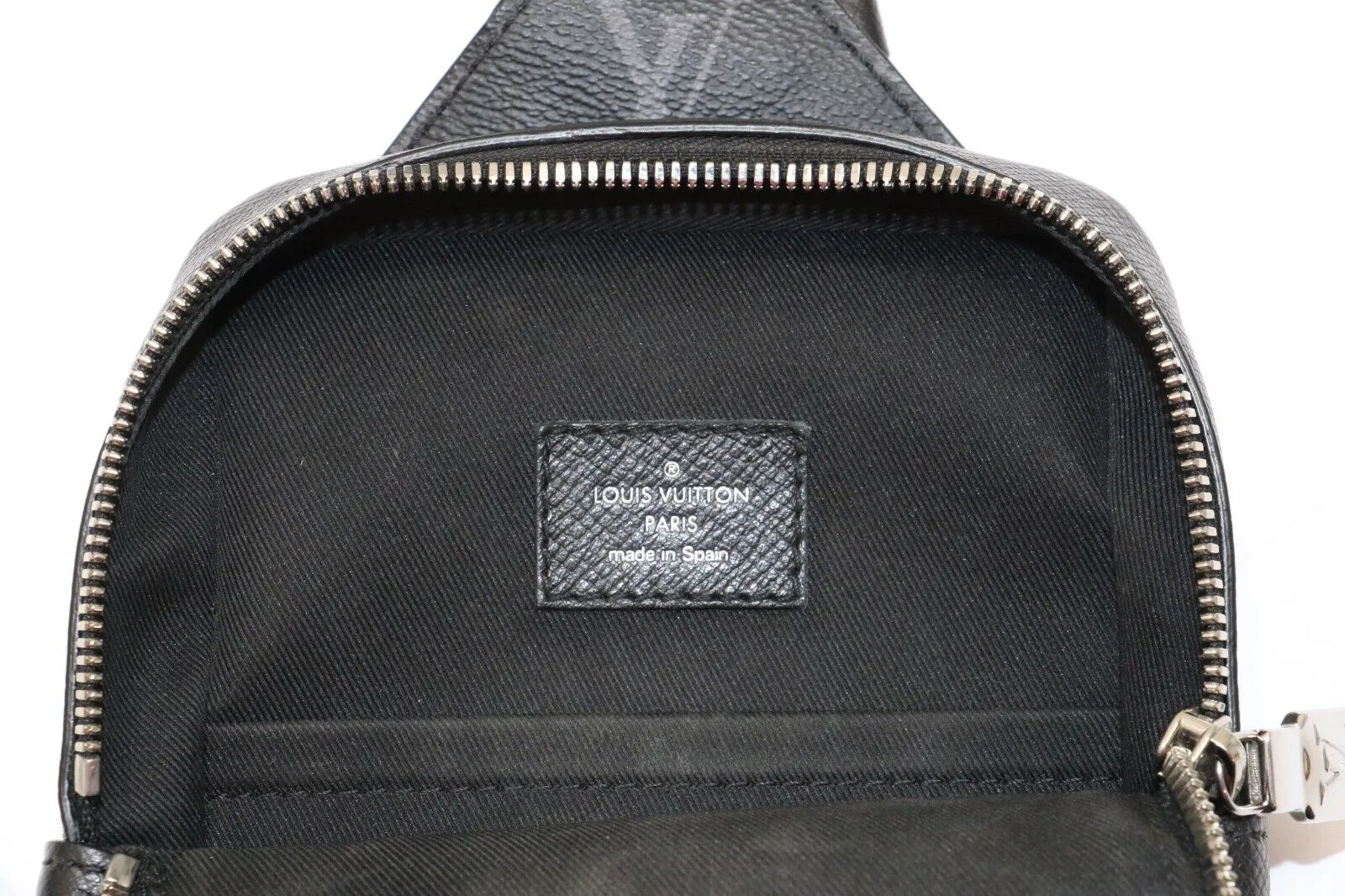 Louis Vuitton Taigarama Outdoor Sling Bag - Black