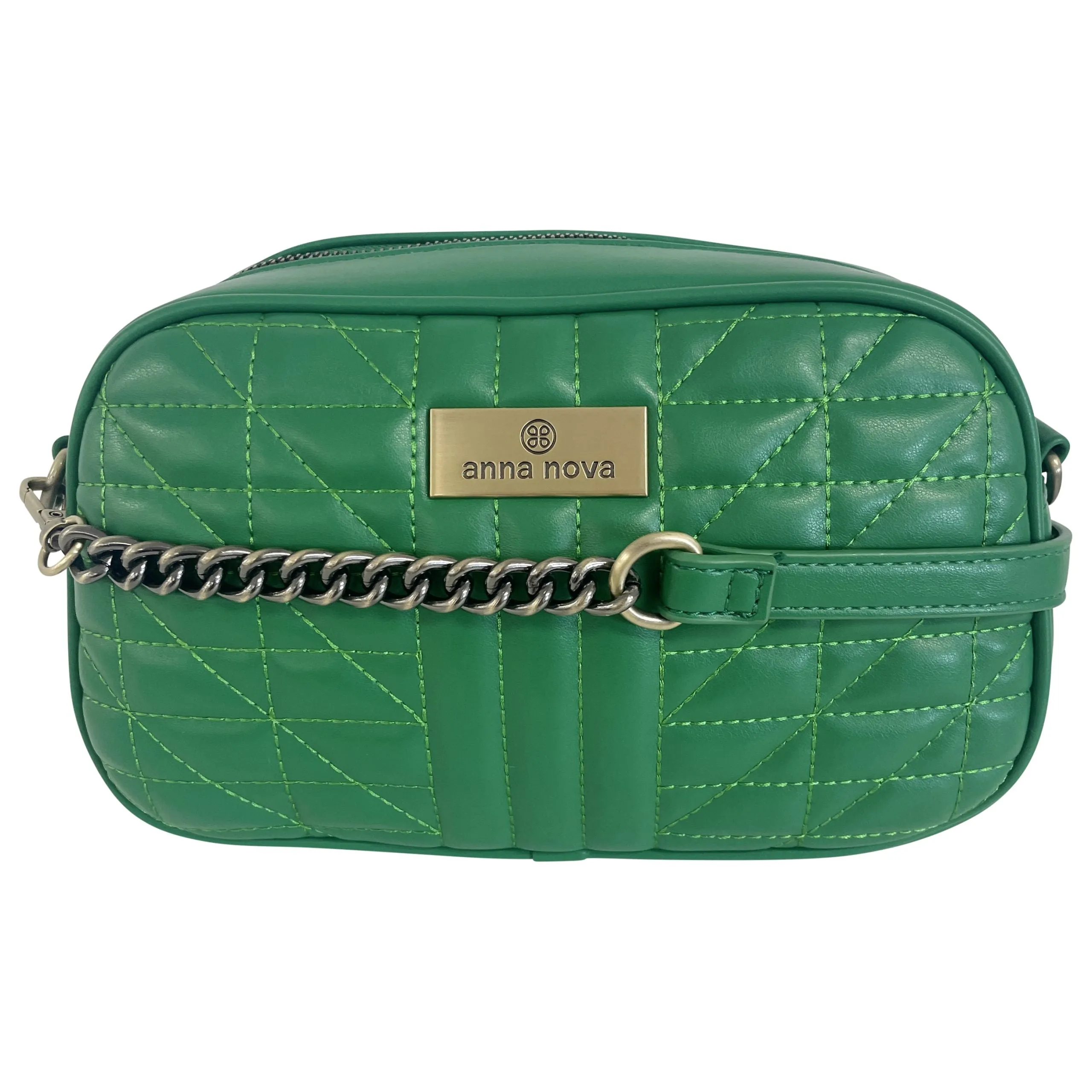 Madeline Cross-Body Bag - Green