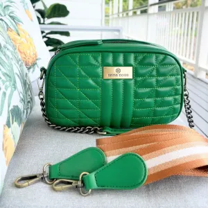 Madeline Cross-Body Bag - Green