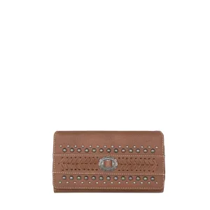 MW1152-W010 Montana West Whipstitch Collection Wallet