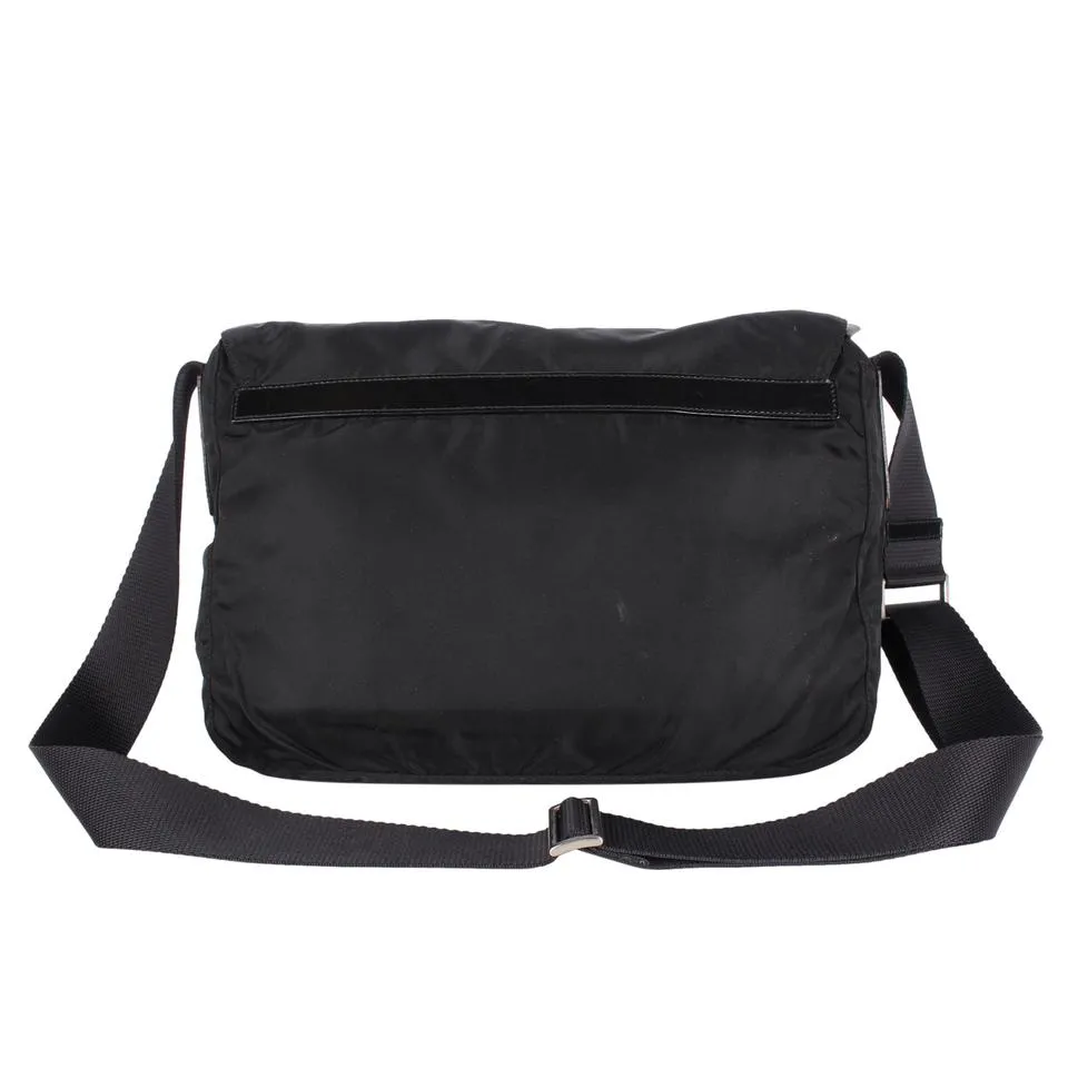 Nylon Messenger Bag (Authentic Pre-Owned)