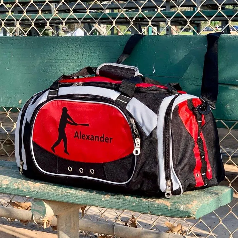 Personalized Deluxe Sports Duffel Bag for Kids and Adults - Cross Fit