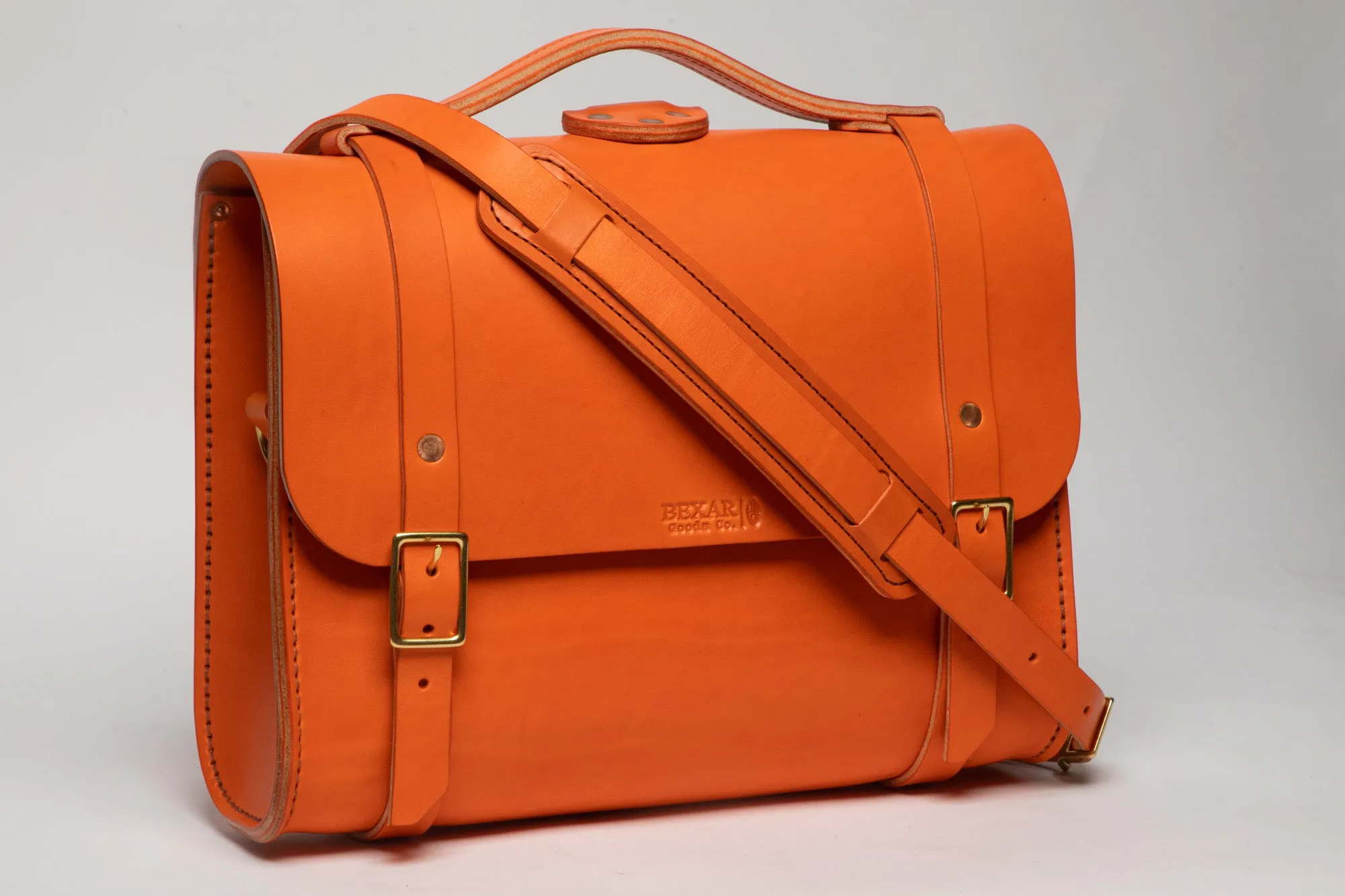 Porter Satchel // SOS Orange