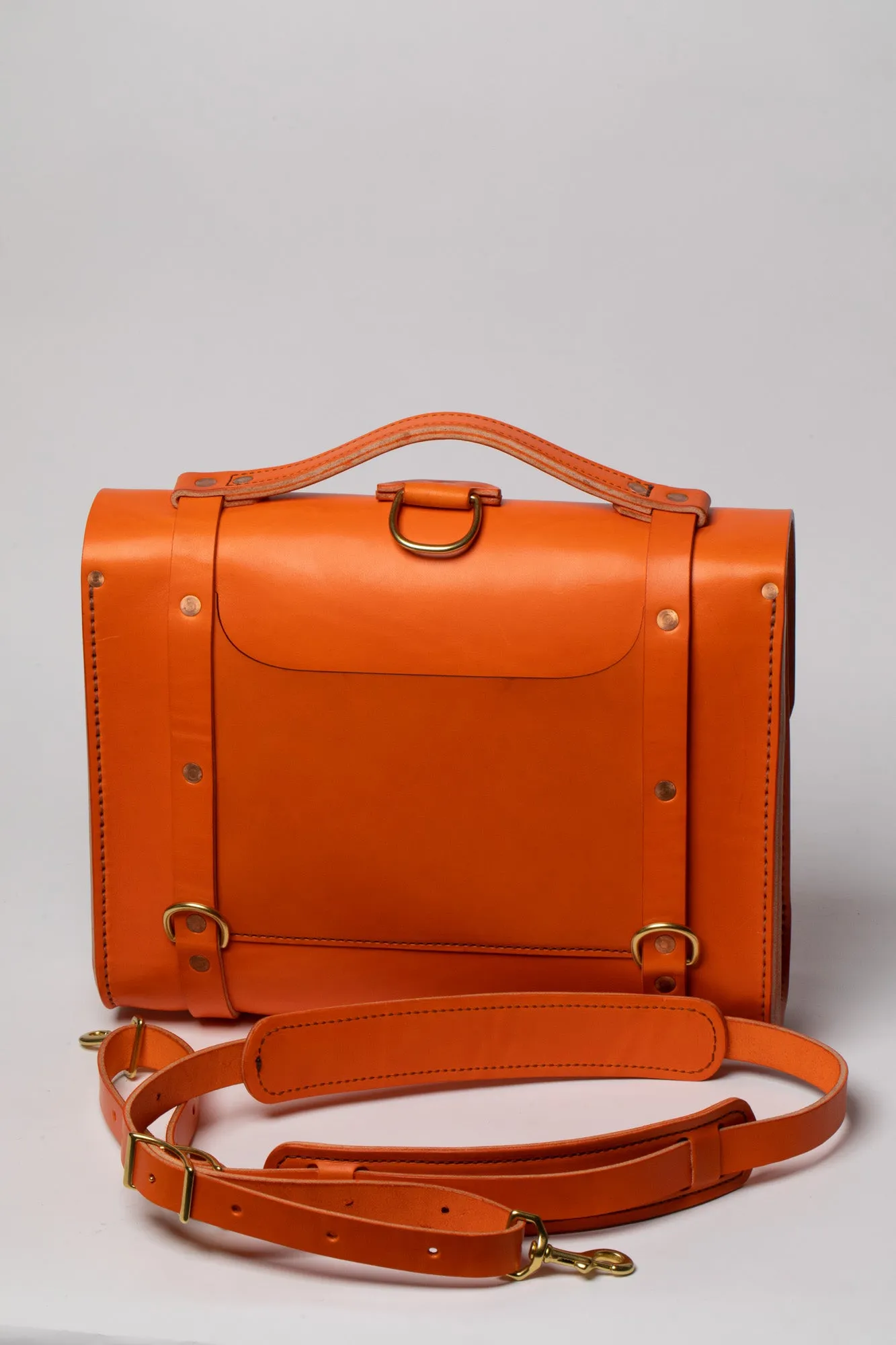 Porter Satchel // SOS Orange