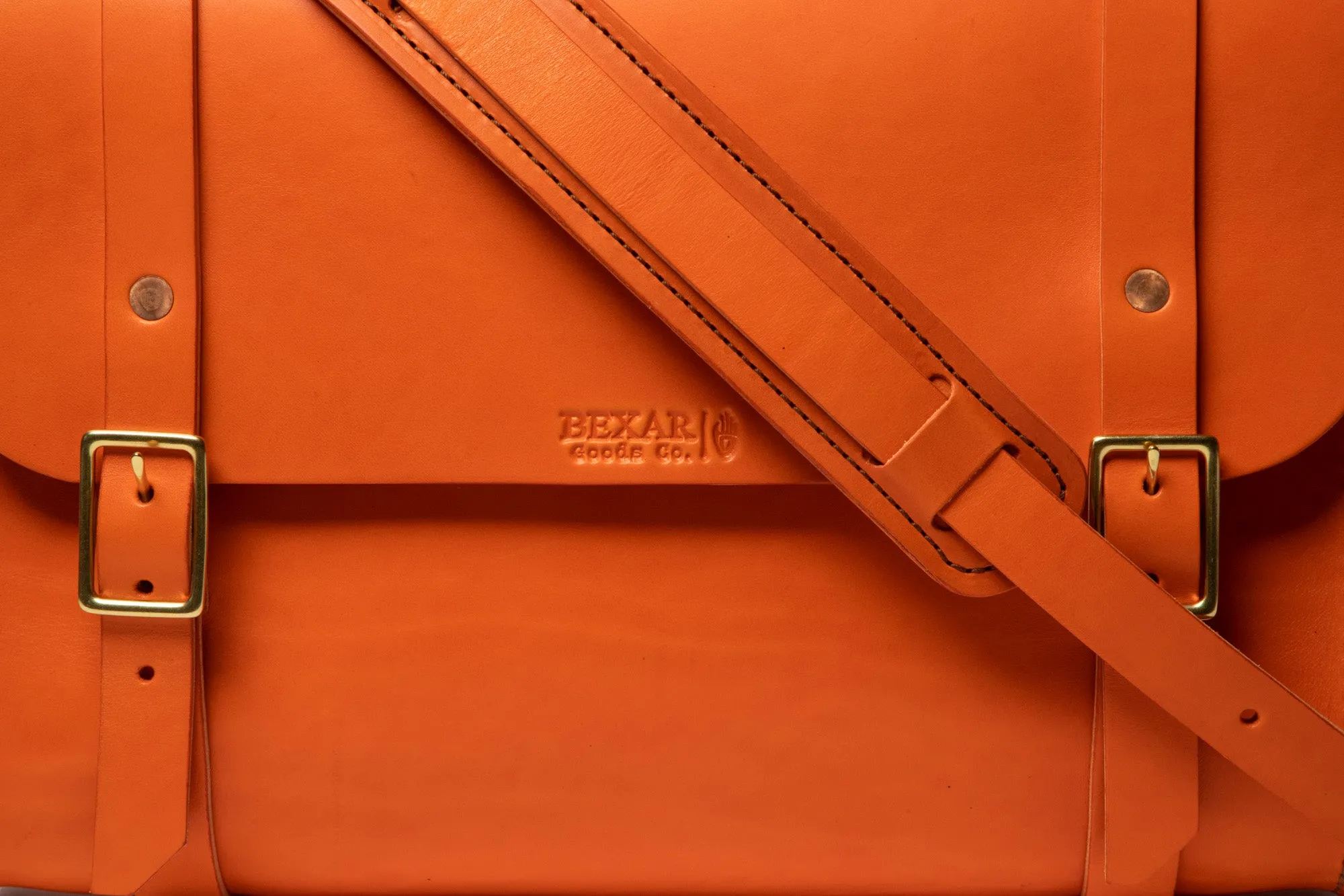 Porter Satchel // SOS Orange