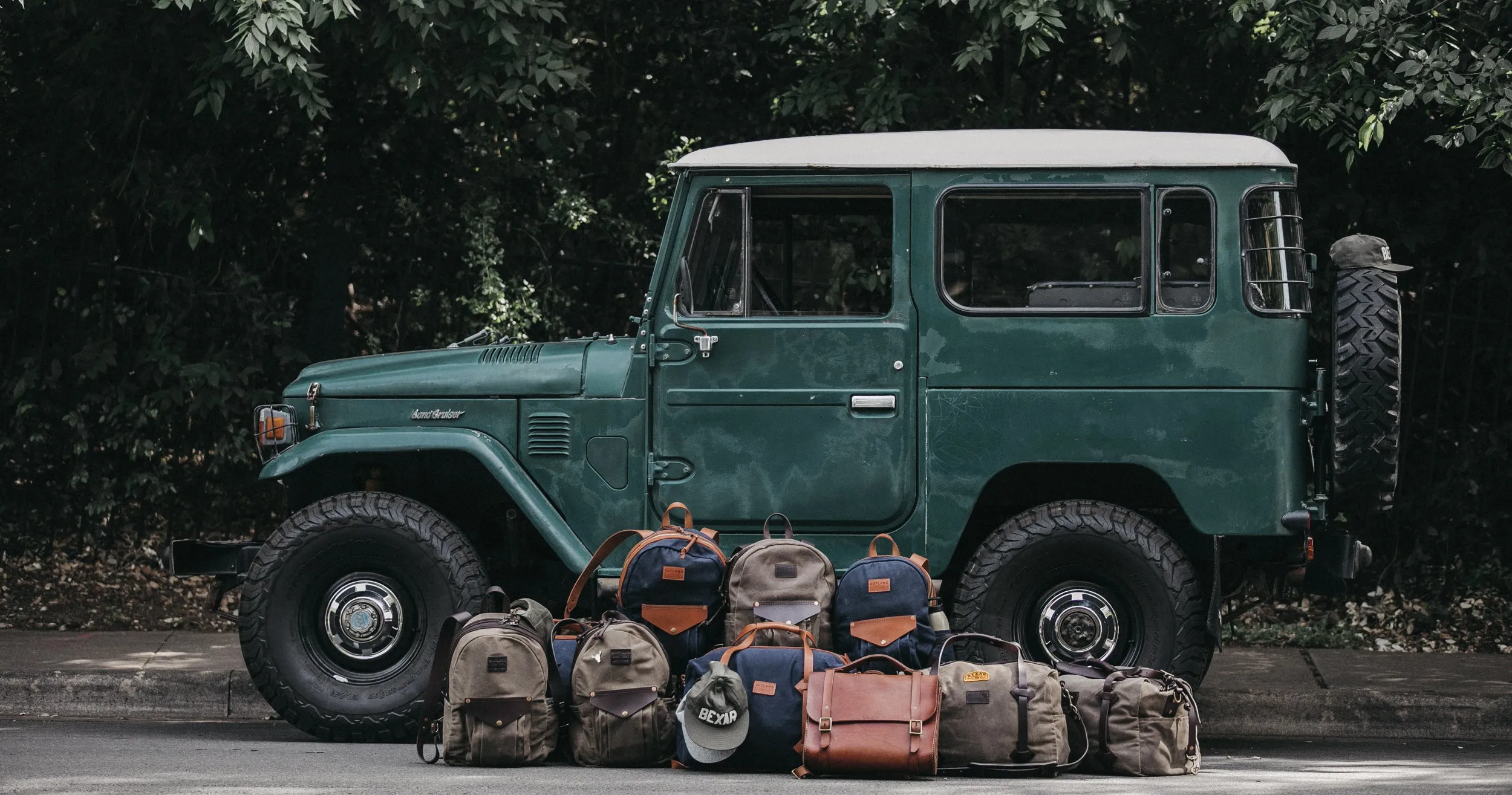 Porter Satchel // Woodland