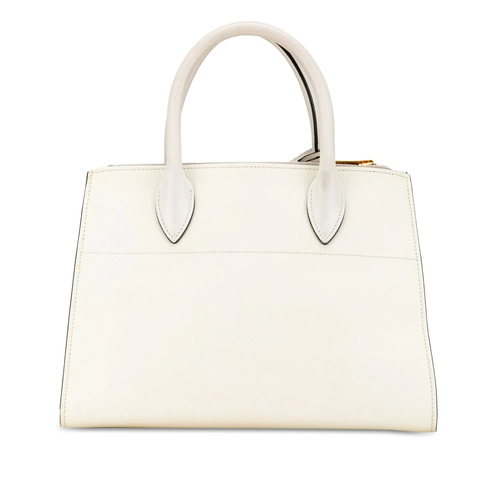 Prada City Greche Paradigme White Saffiano