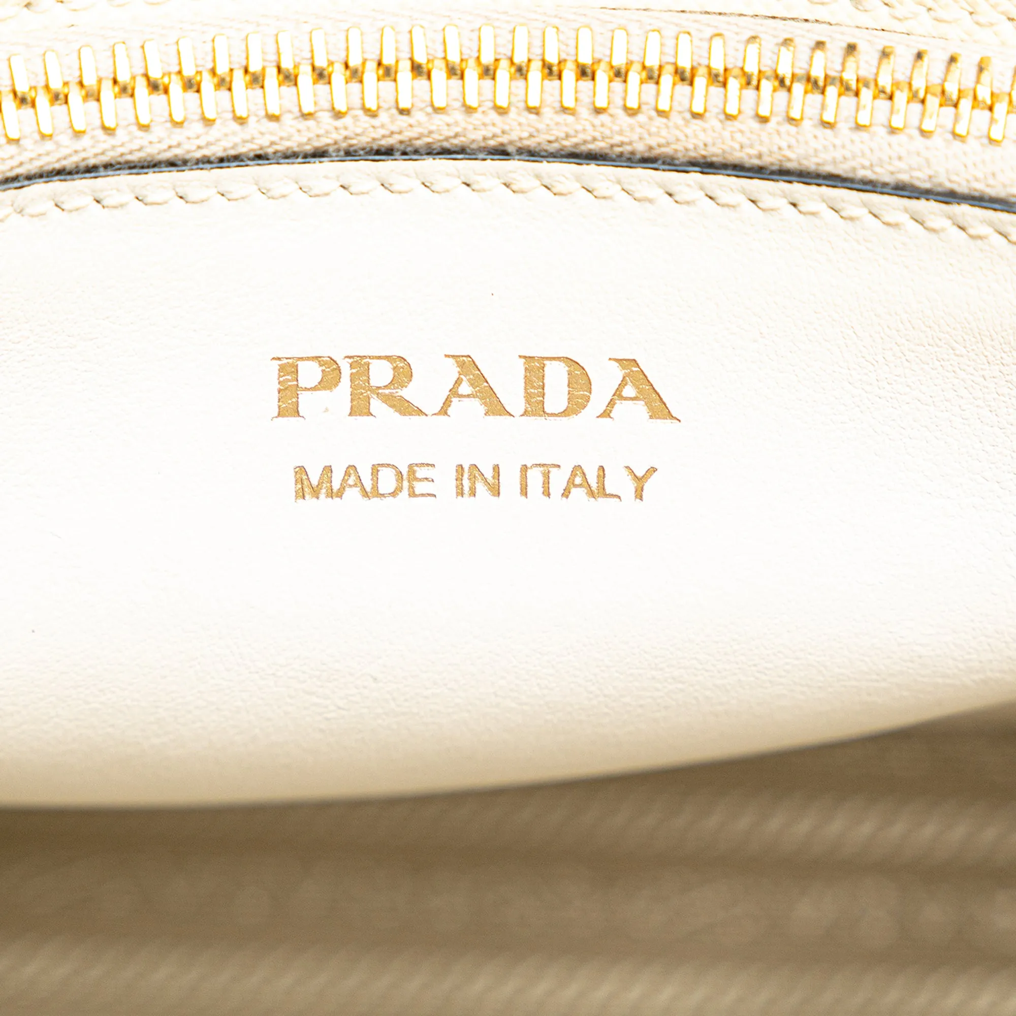 Prada City Greche Paradigme White Saffiano