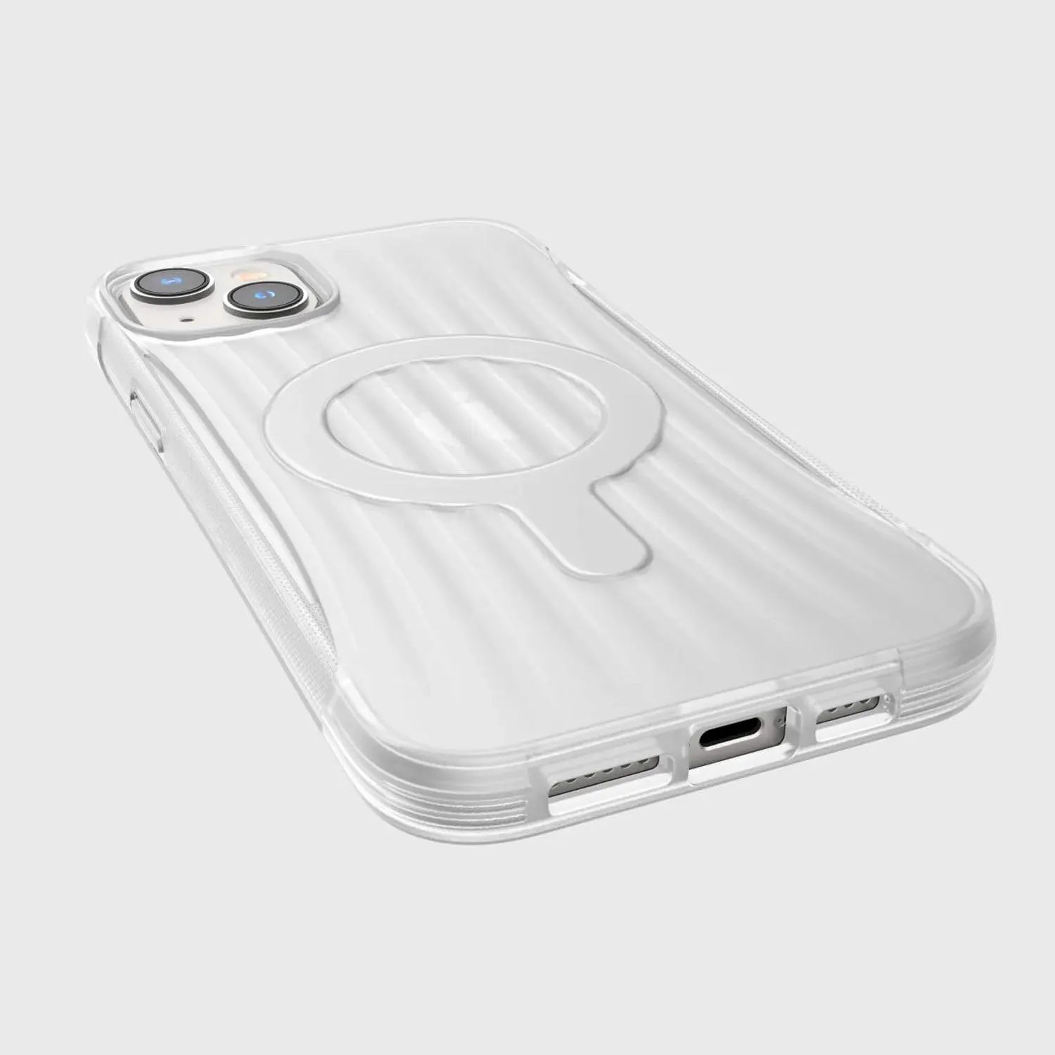 Raptic iPhone 14 Plus Case Clutch with Magsafe Clear