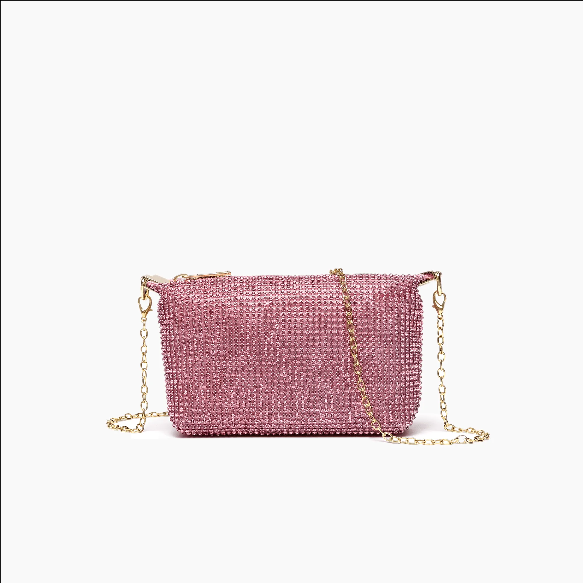 Remy Rhinestone Multi Crossbody Clutch Bag