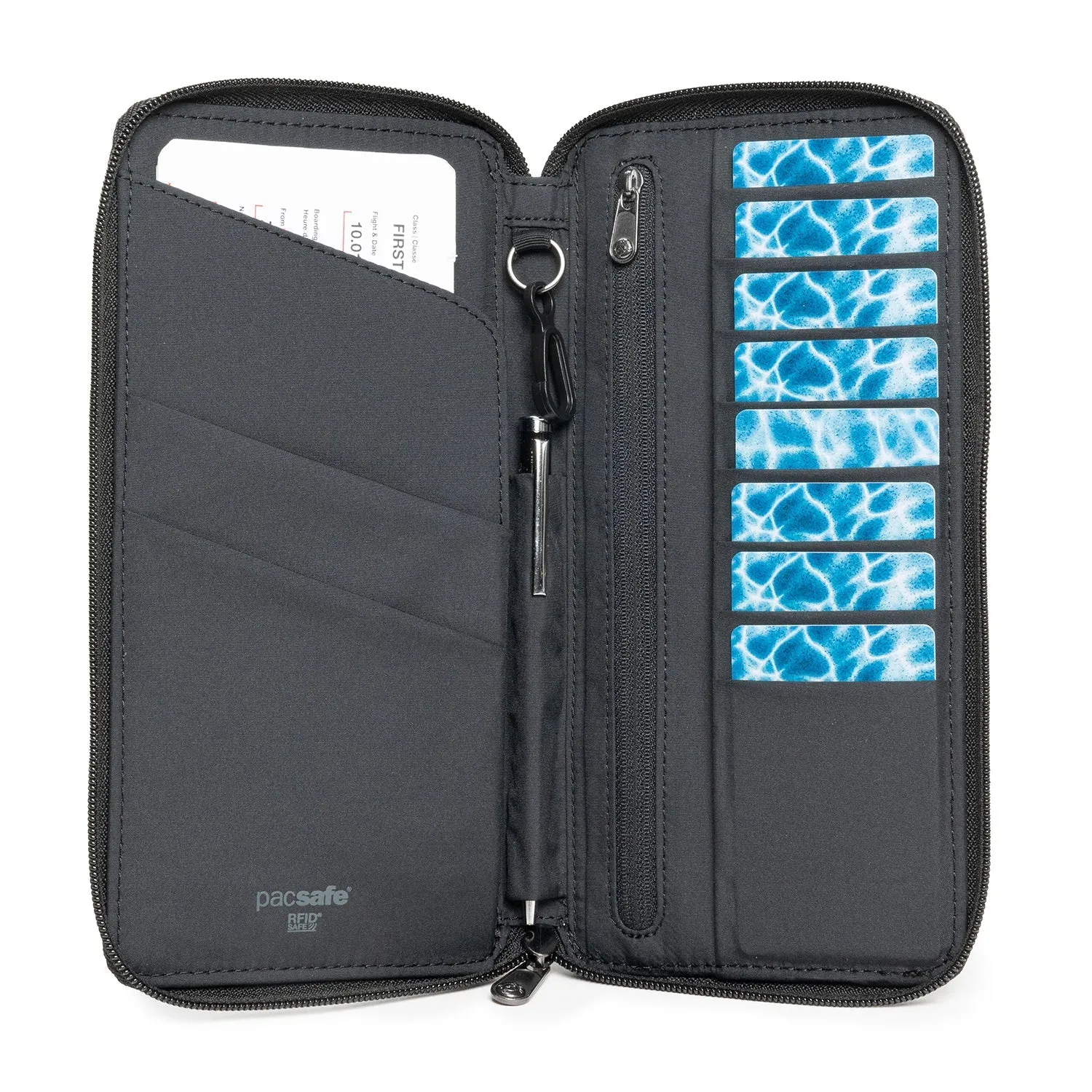 RFIDsafe™ Blocking Travel Wallet