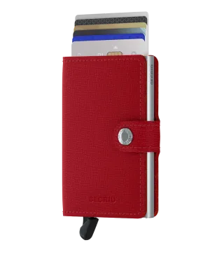 Secrid Miniwallet Crisple Red