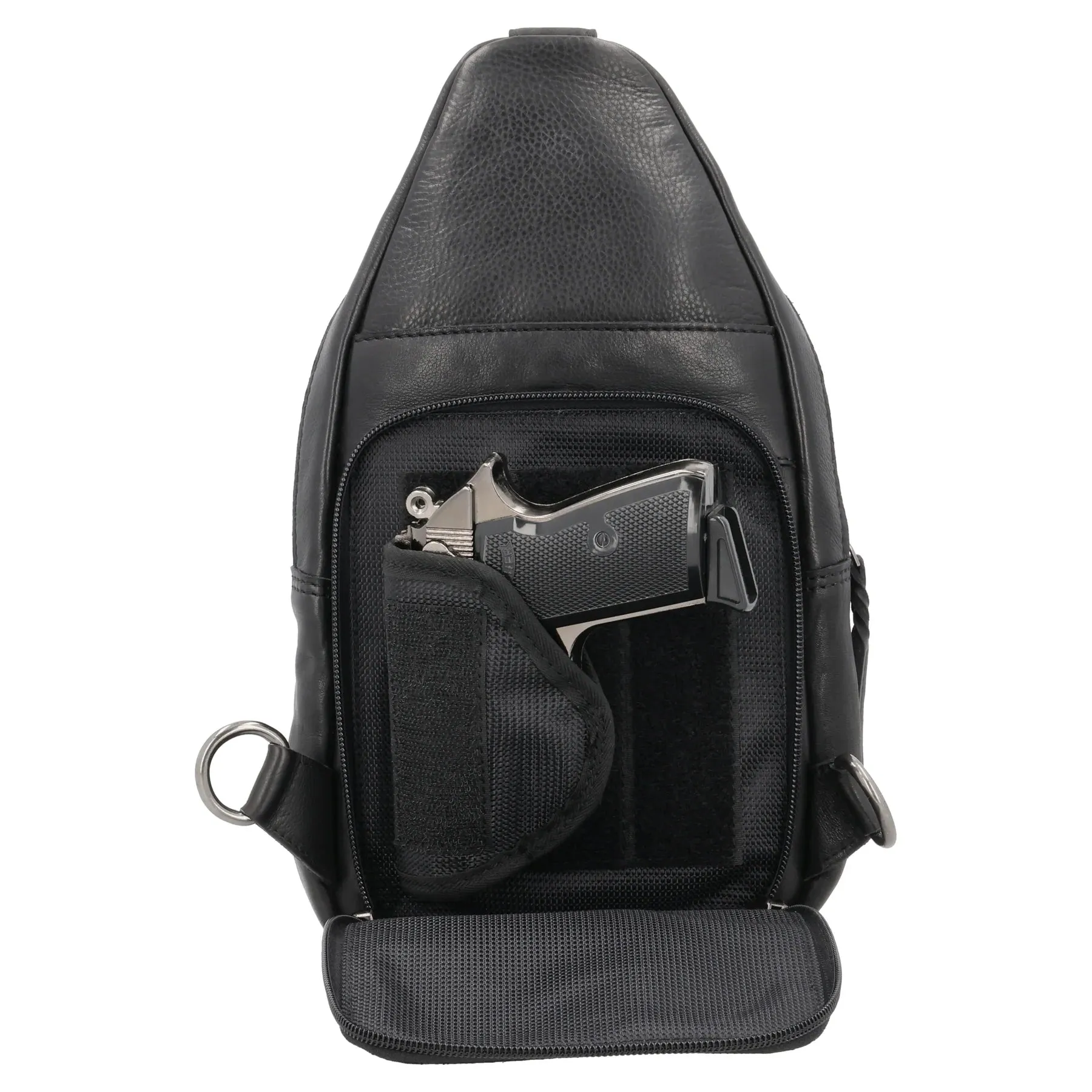 Taylor Leather Concealed Carry Sling Backpack