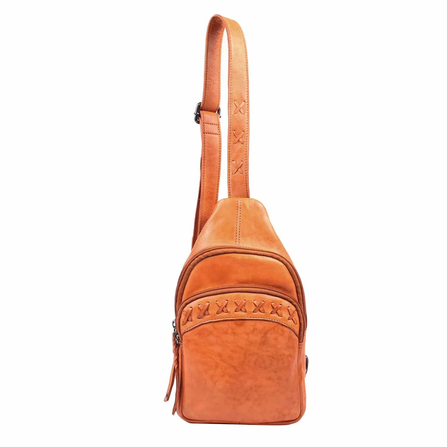 Taylor Leather Concealed Carry Sling Backpack