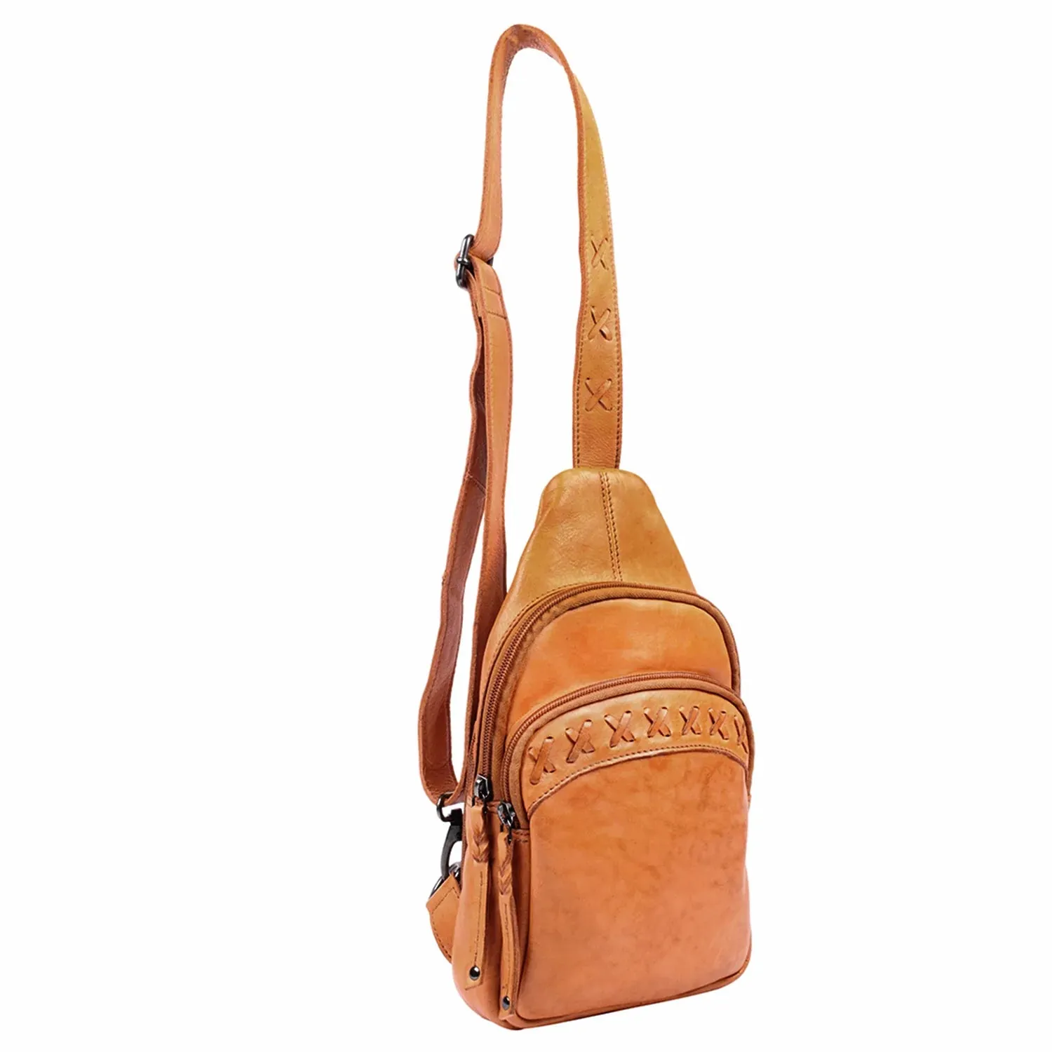 Taylor Leather Concealed Carry Sling Backpack