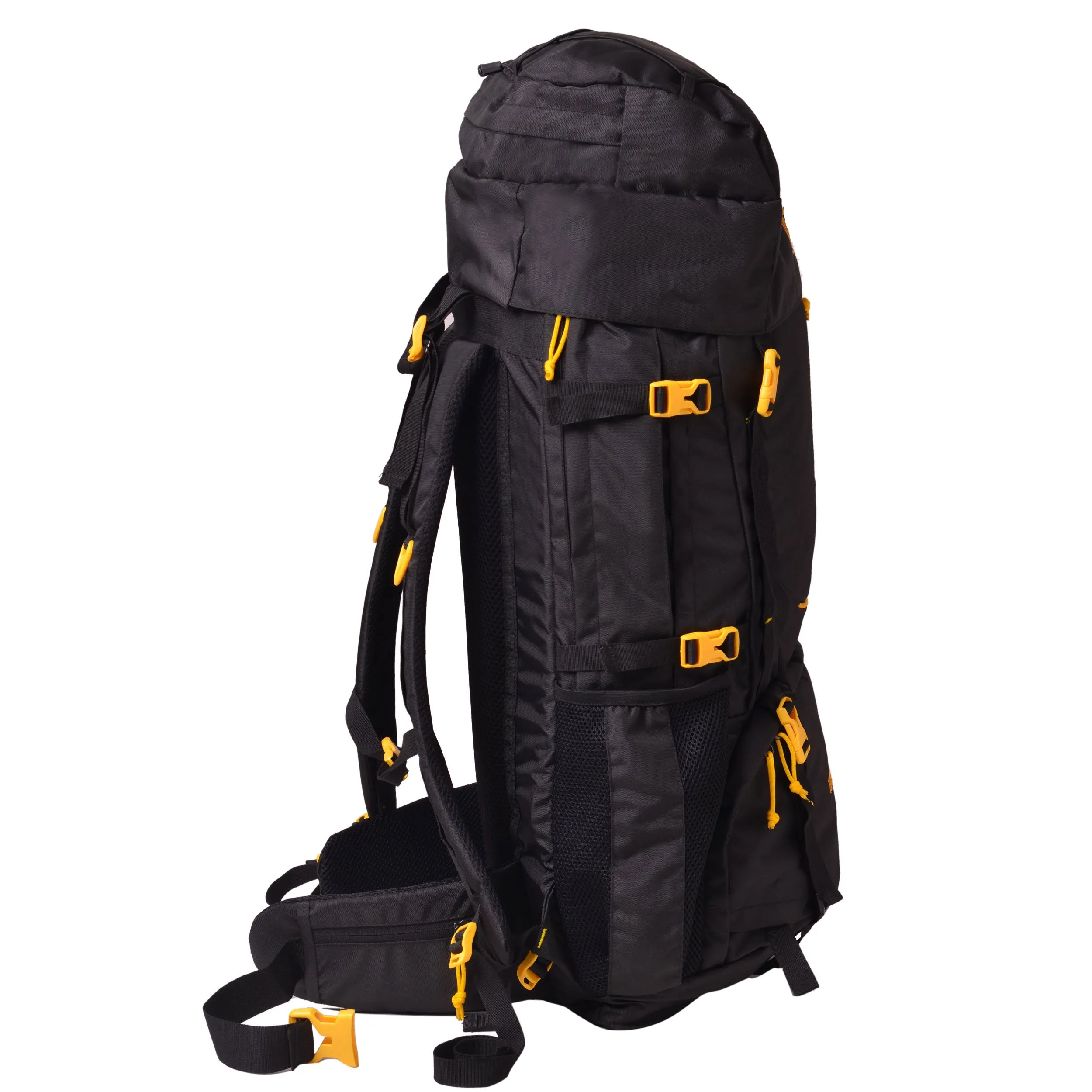 Terra 80L Black Yellow Rucksack