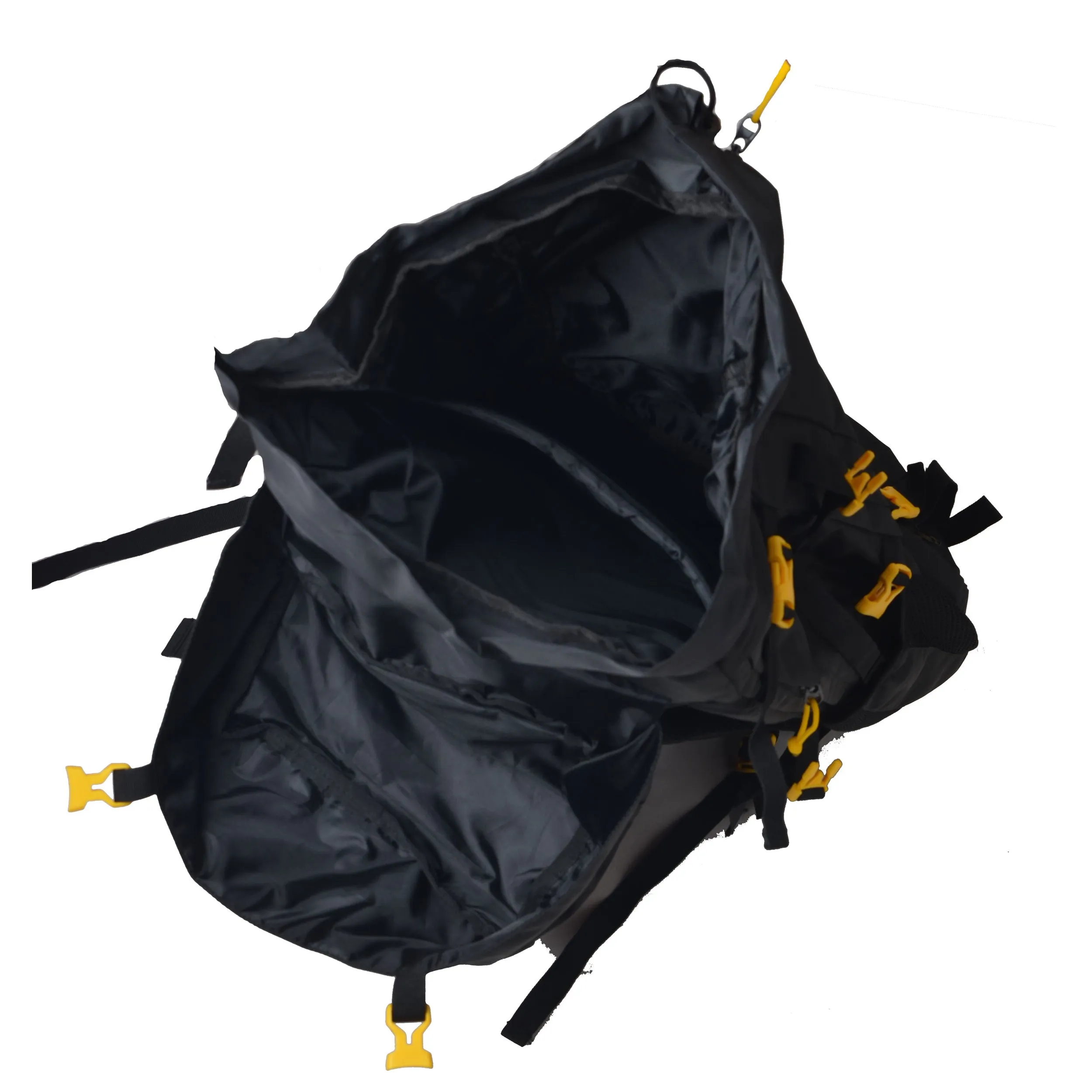 Terra 80L Black Yellow Rucksack