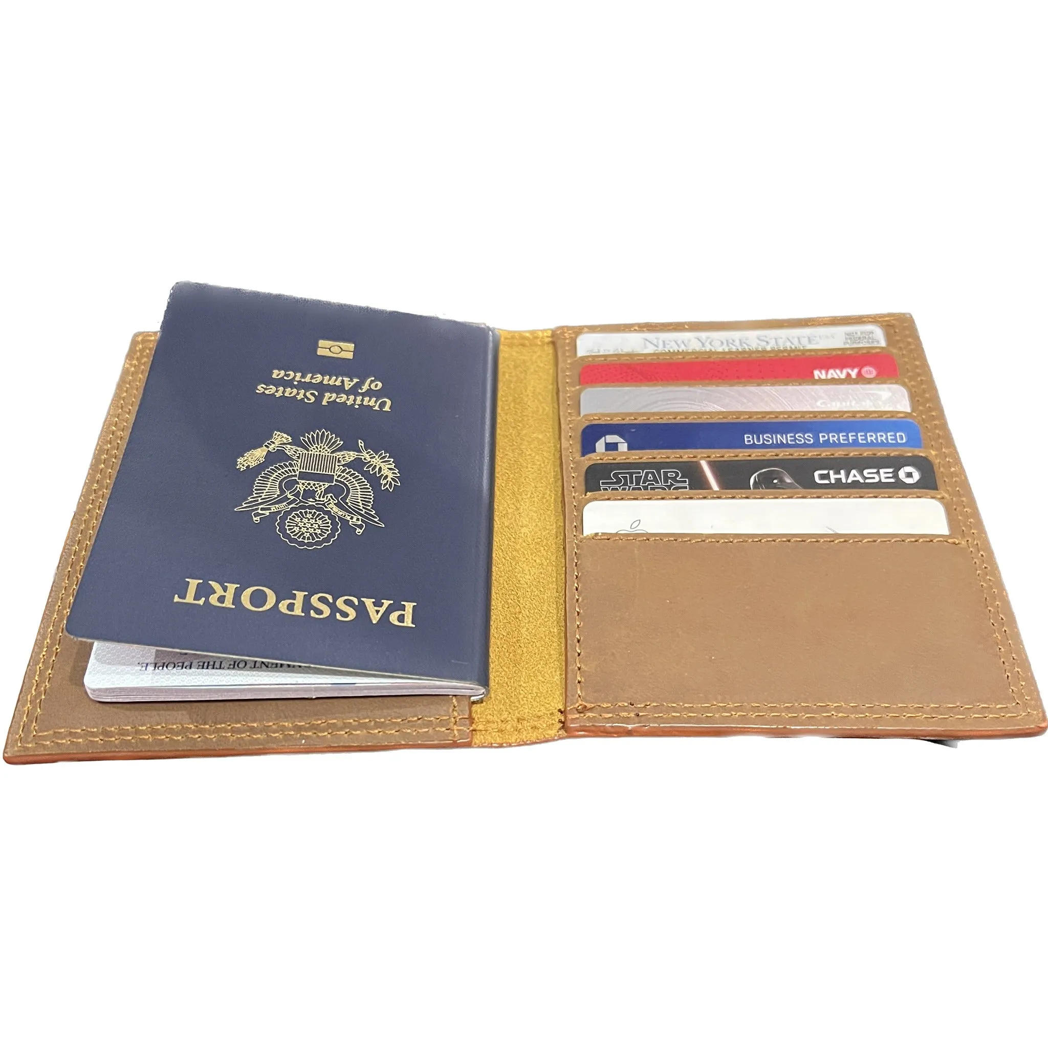 THE TOURIST PASSPORT LEATHER WALLET