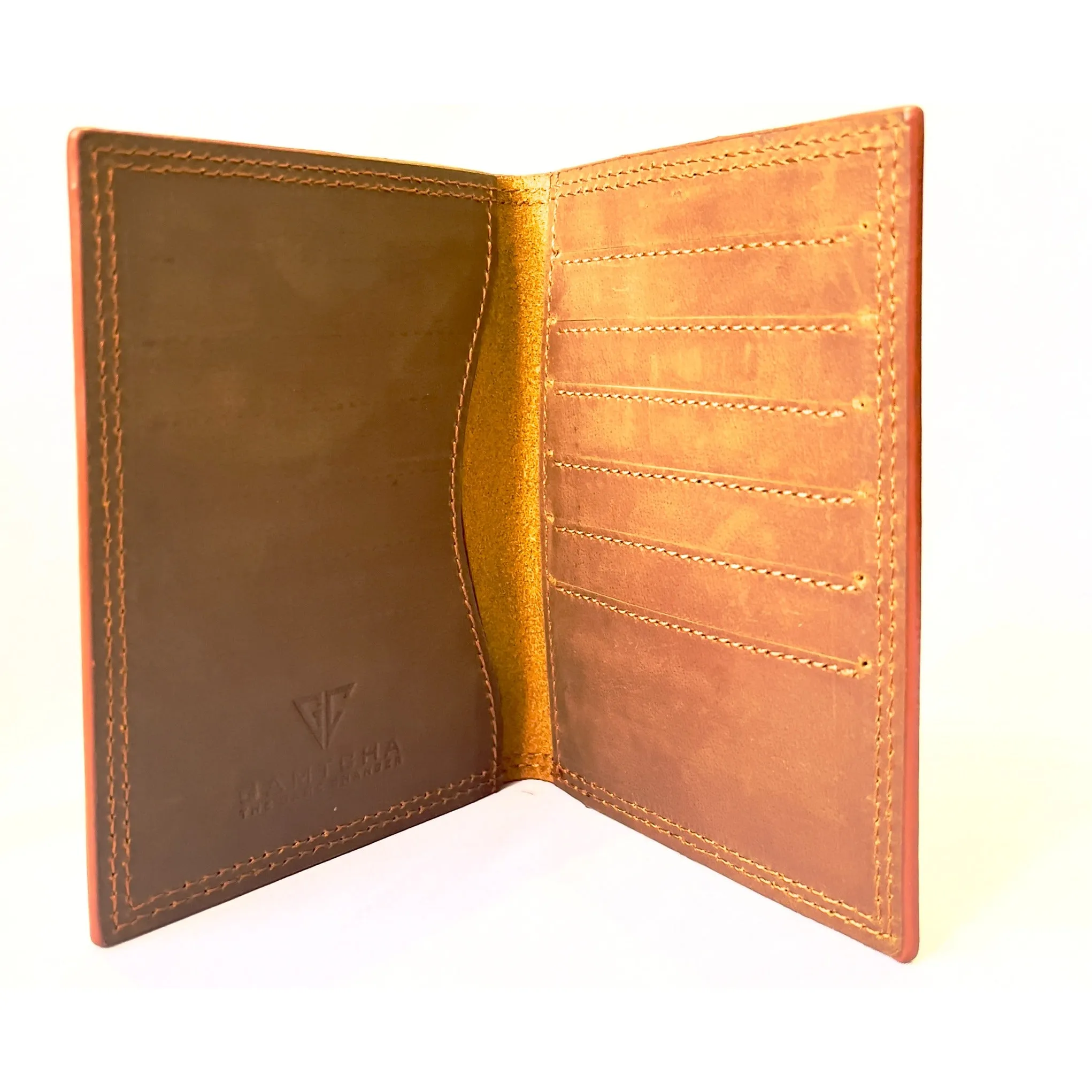 THE TOURIST PASSPORT LEATHER WALLET