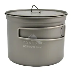 Titanium 900ml D115mm Pot by TOAKS