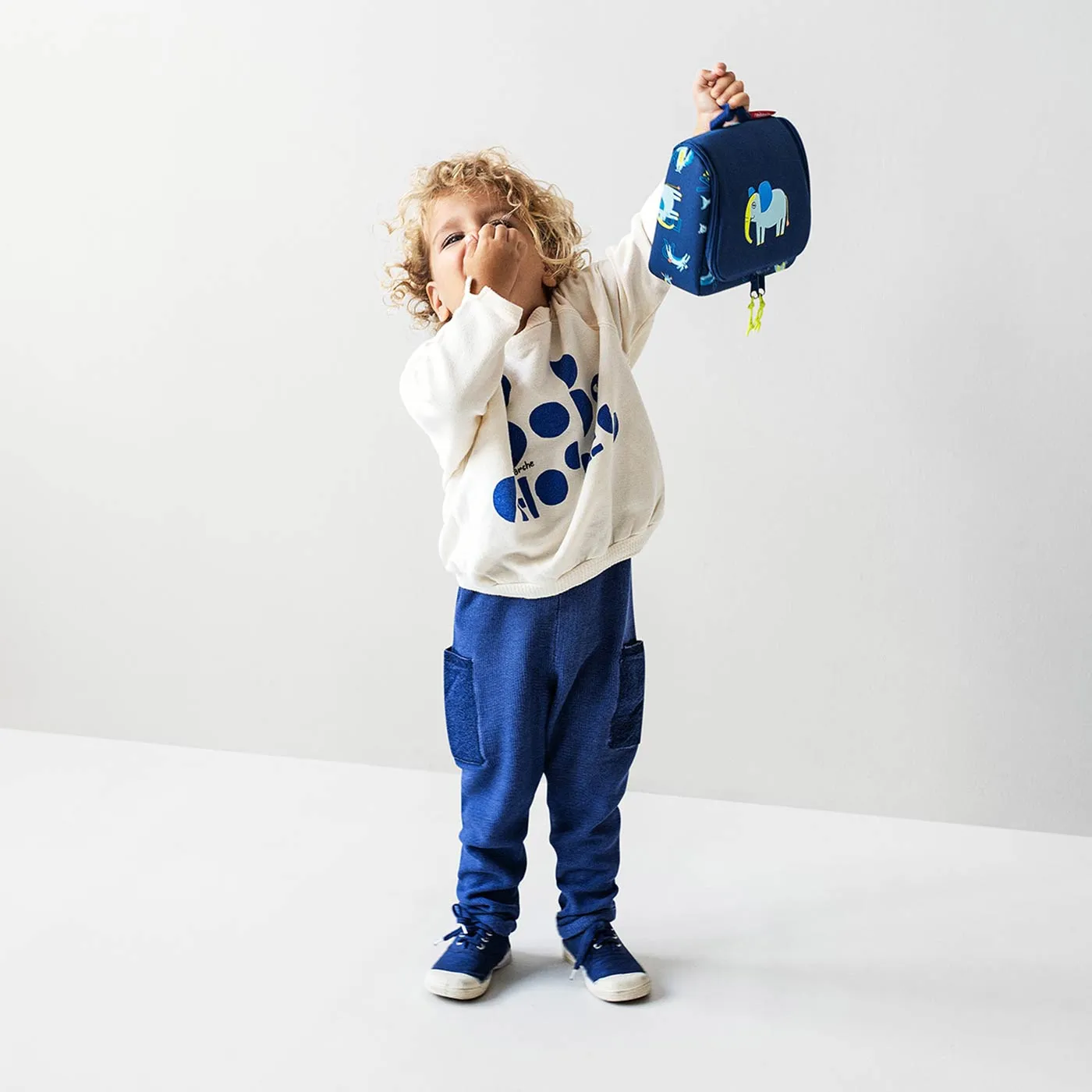 Toiletbag S Kids ABC Friends Blue