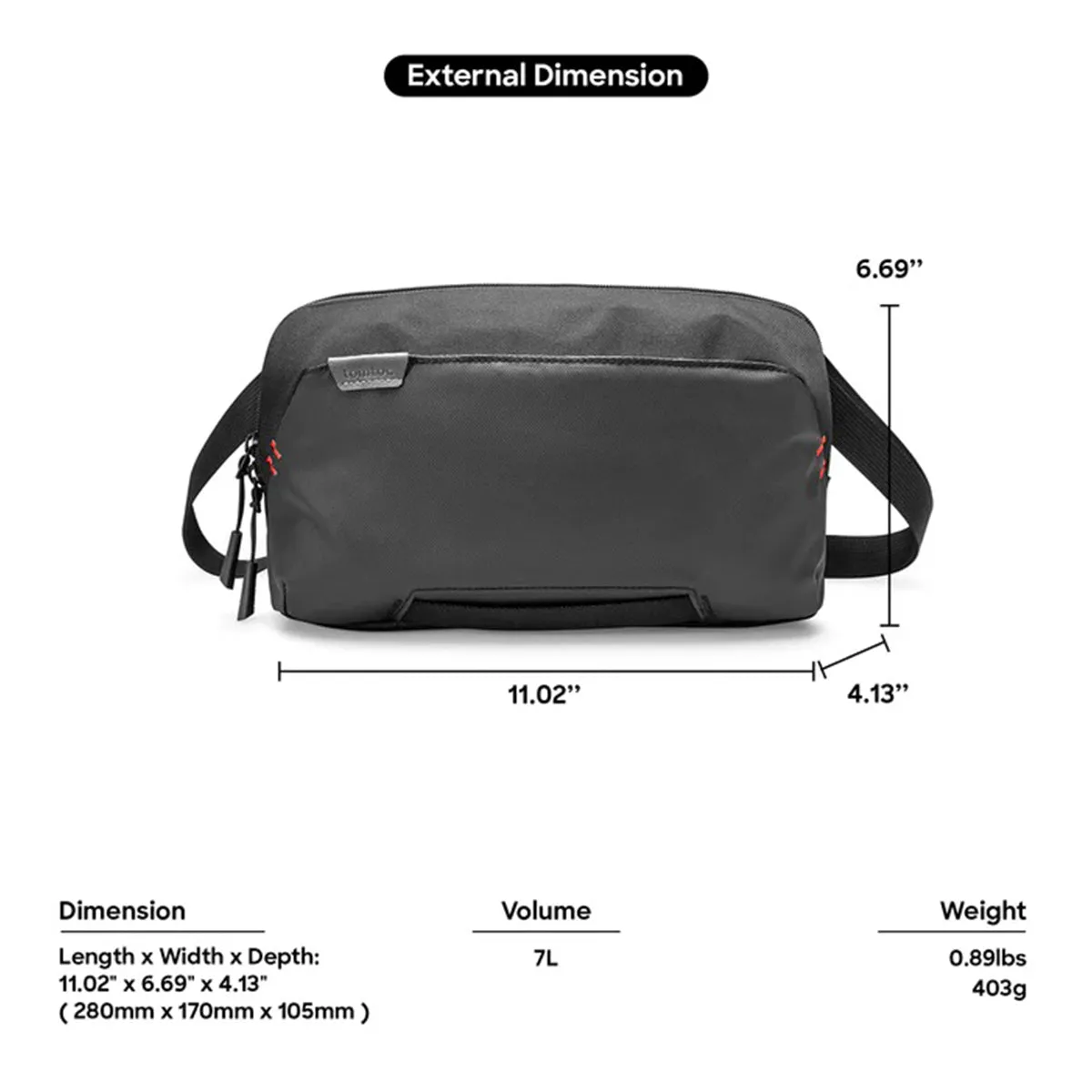 Tomtoc Arccos-G42 NS Travel Bag